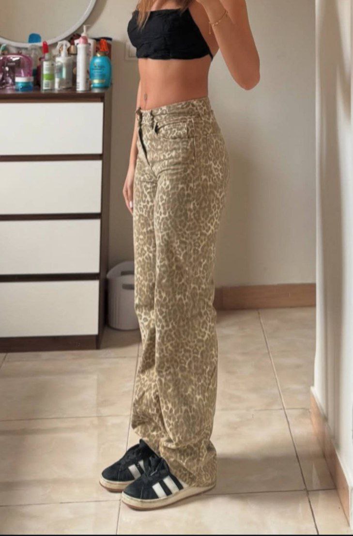 شلوار پلنگی برشکا - Image 2